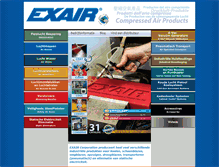 Tablet Screenshot of dutch.exair.com